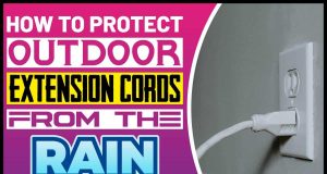 How to Protect Outdoor Extension Cords from the Rain