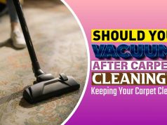 Should You Vacuum After Carpet Cleaning