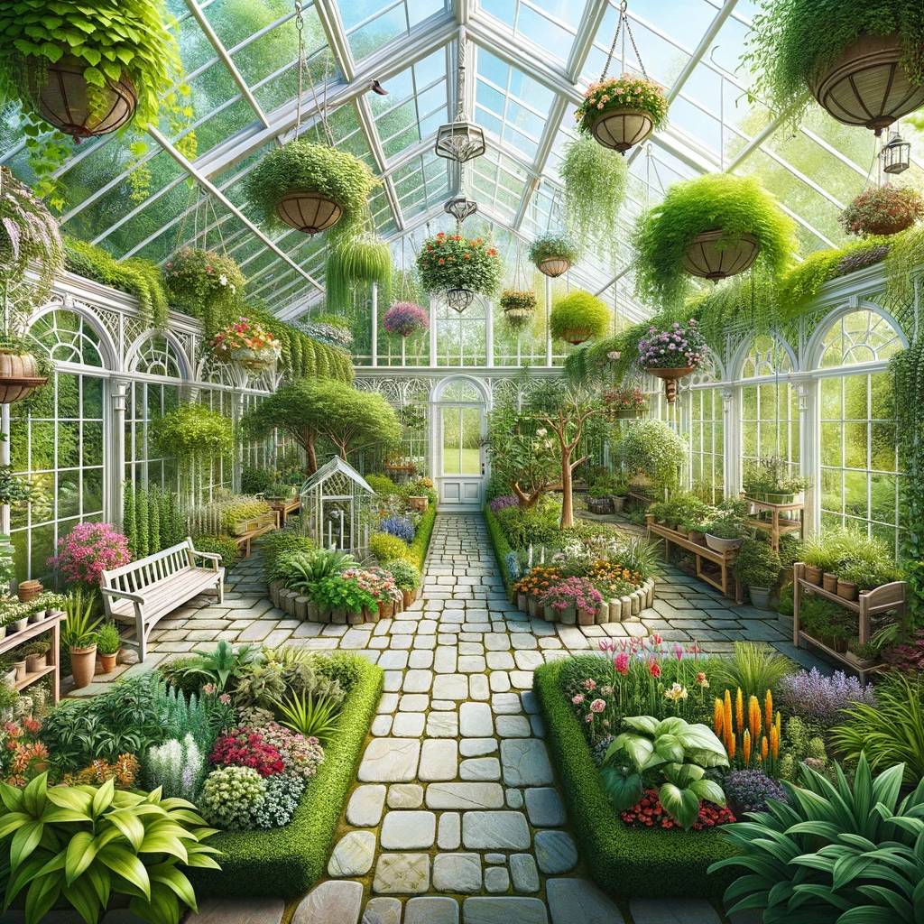 30. Greenhouse Conservatory Grandeur