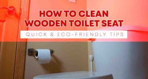 How to Clean Wooden Toilet Seat