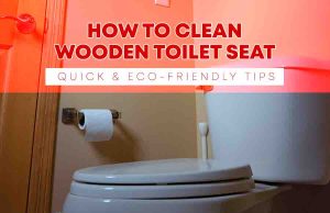How to Clean Wooden Toilet Seat