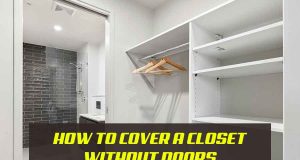 How to Cover a Closet Without Doors