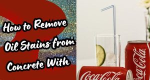 How to Remove Oil Stains from Concrete With Coke
