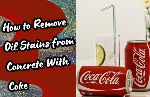 How to Remove Oil Stains from Concrete With Coke
