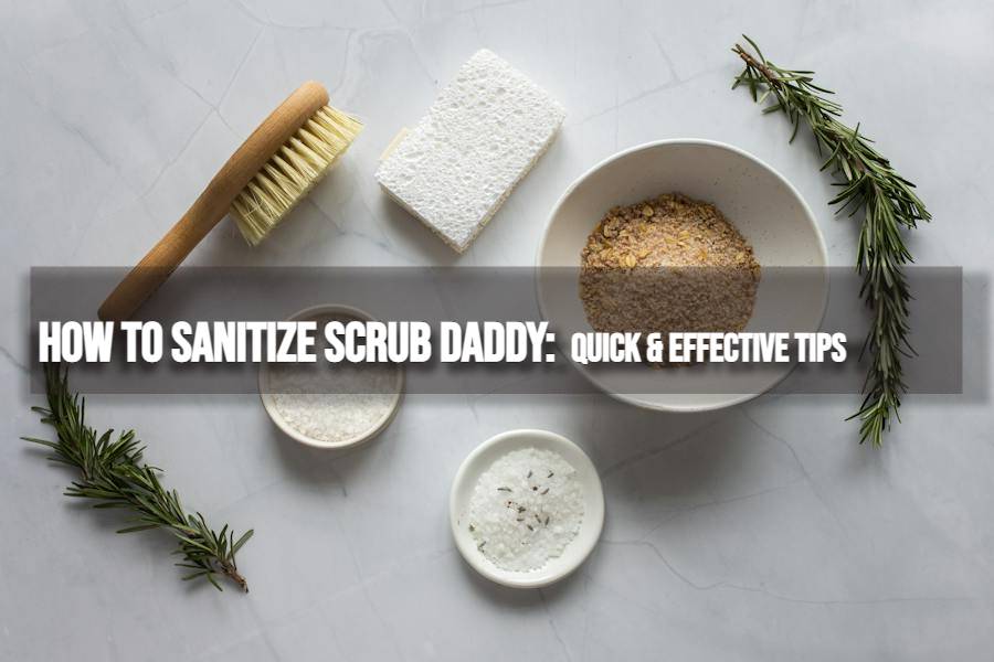 How to Sanitize Scrub Daddy