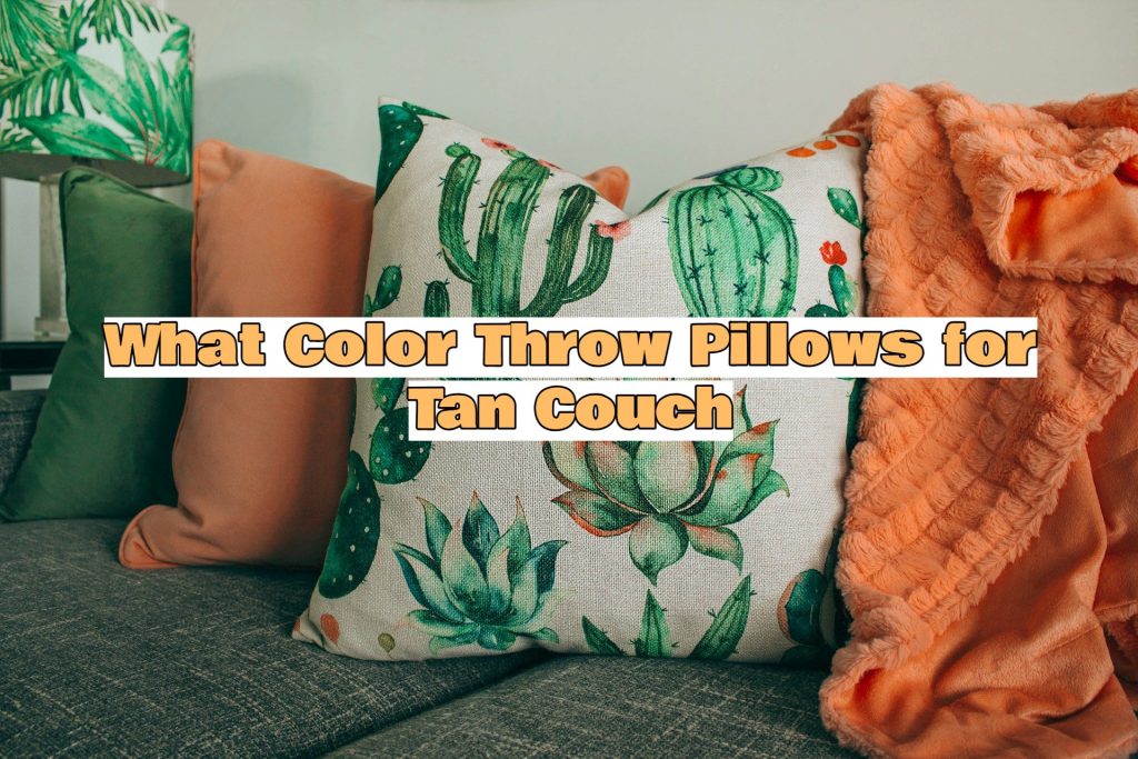 What Color Throw Pillows for Tan Couch