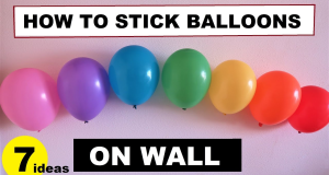 How to Stick Balloons to the Wall